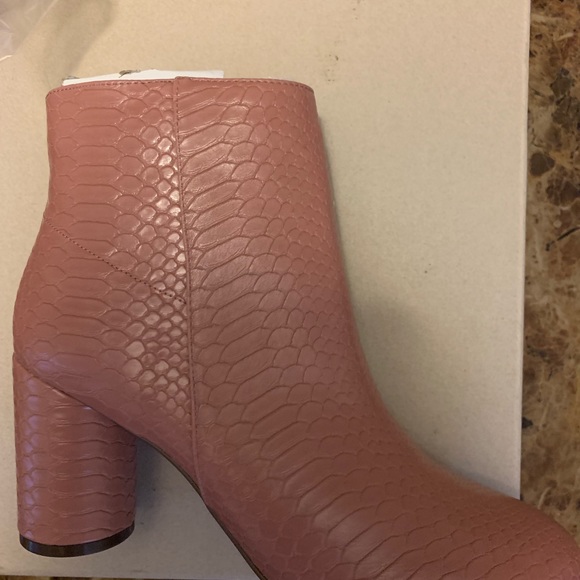 Snakeskin Booties - Picture 2 of 6